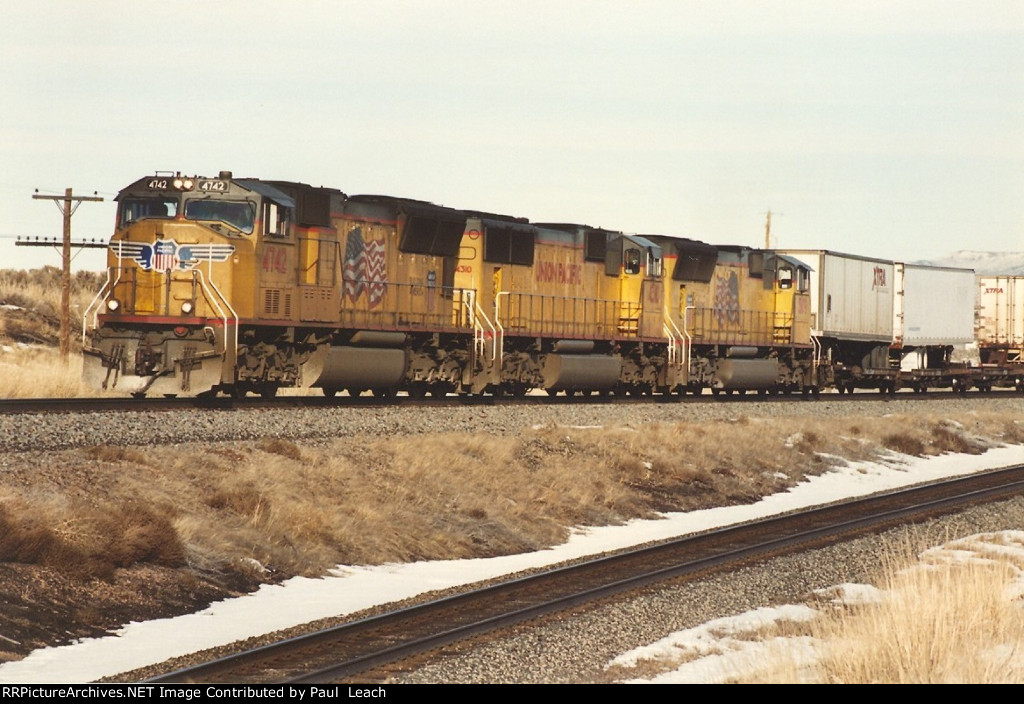Westbound intermodal